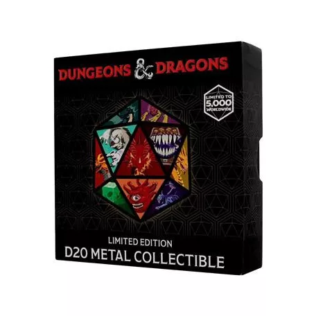 Dungeons & Dragons D20 Medallion-HAS-DUN56
