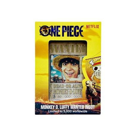 One Piece Limited Edition Wanted Poster Ingot-NFX-OP02