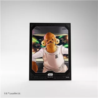 Gamegenic - Star Wars: Unlimited Art Sleeves - Admiral Ackbar-GGS15075ML