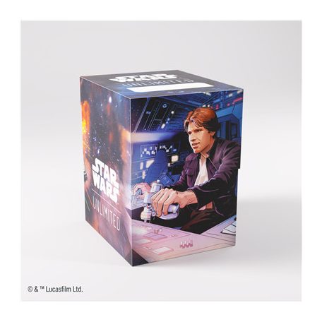 Gamegenic - Star Wars: Unlimited Soft Crate - Han Solo/Millenium Falcon-GGS25141ML