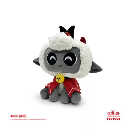 Youtooz: Cult of The Lamb - Lamb Sit Plush (9IN)-LAMBSITPLUSH9IN