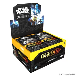 FFG - Star Wars: Unlimited - Jump to Lightspeed Booster Display (24 Booster) - EN-SWH0402en