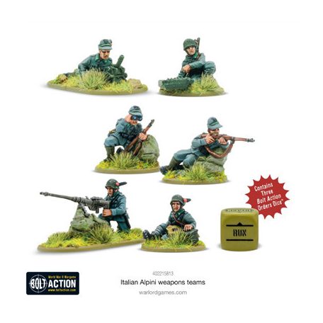 Bolt Action - Italian Alpini Weapons Teams - EN-402215813