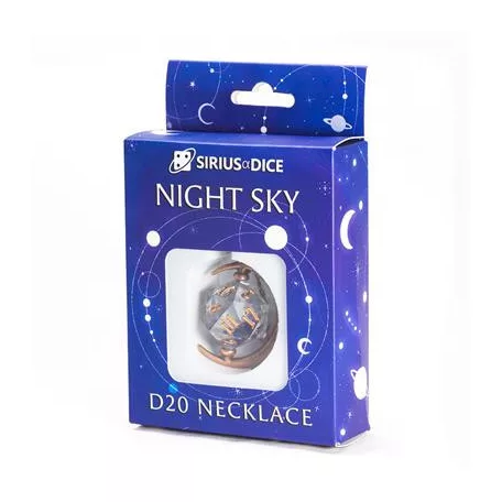 Sirius Dice - Night Sky D20 Necklace-SDZ0022-03