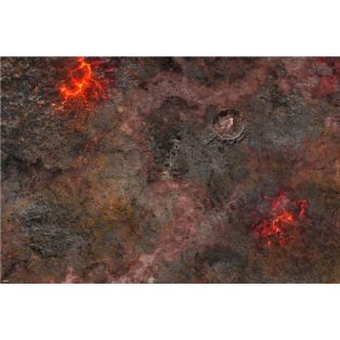 Terrain Crate - 6x4 Hellscape Battle Mat-MGTC241
