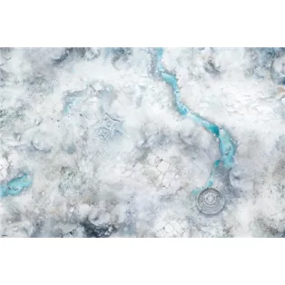 Terrain Crate - 6x4 Snowfield Battle Mat-MGTC243