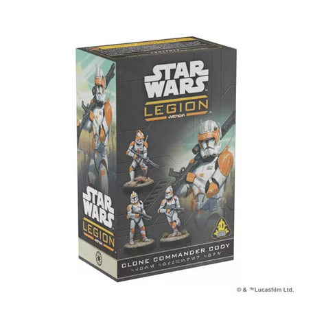 Star Wars Legion - Clone Commander Cody - EN/DE/SP/FR-SWQ72