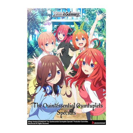 Weiß Schwarz - The Quintessential Quintuplets Specials Premium Booster Display (6 packs) - EN-WSE-5HY-WE43-PB