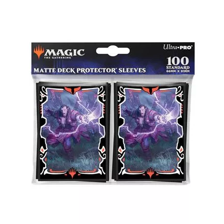 UP - Return to Tarkir Q2 2025 100ct Deck Protector Sleeves Mardu Commander for Magic: The Gathering-38800