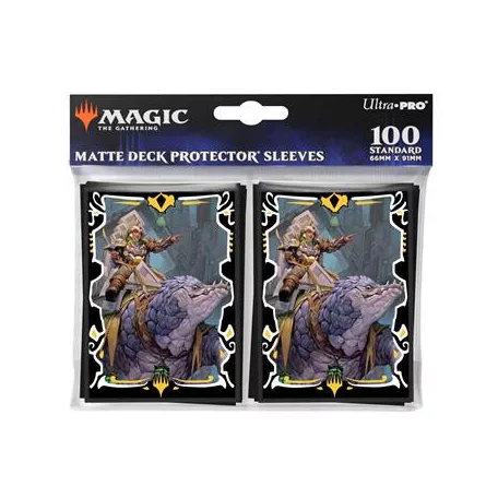 UP - Return to Tarkir Q2 2025 100ct Deck Protector Sleeves Abzan Commander for Magic: The Gathering-38802