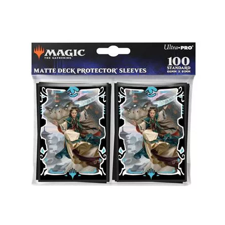 UP - Return to Tarkir Q2 2025 100ct Deck Protector Sleeves Jeskai Commander for Magic: The Gathering-38803