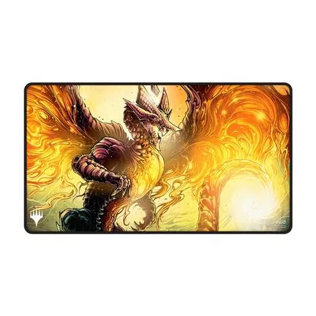 UP - Return to Tarkir Q2 2025 Black Stitched Playmat Abzan for Magic: The Gathering-38849