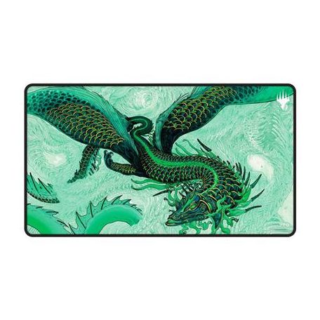 UP - Return to Tarkir Q2 2025 Black Stitched Playmat Sultai for Magic: The Gathering-38851