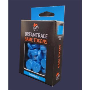 DreamTrace Gaming Tokens: Chimera Blue-DTTK05
