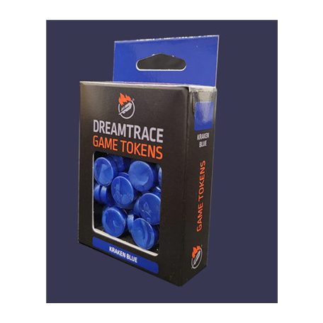 DreamTrace Gaming Tokens: Kraken Blue-DTTK06