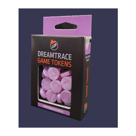DreamTrace Gaming Tokens: Sorcerous Purple-DTTK08