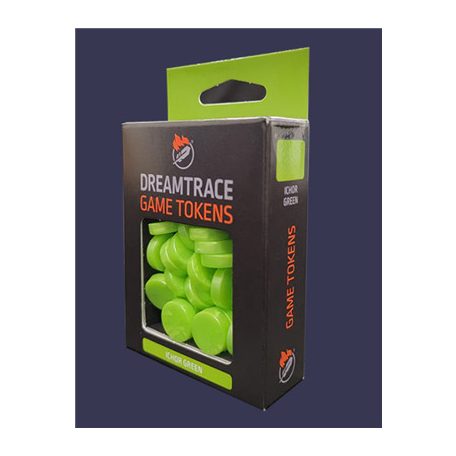 DreamTrace Gaming Tokens: Ichor Green-DTTK12
