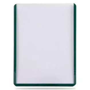 UP - Toploader - 3" x 4" Green Border (25 pieces)-84916