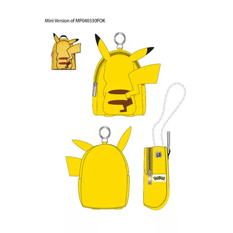 Pokémon - Pikachu Back - Micro Bag-MI185842POK