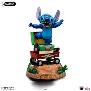 Lilo & Stitch Stitch Art Scale 1/10-DSNEY108024-19
