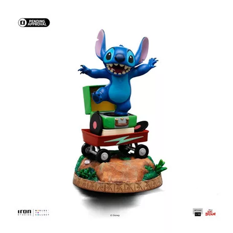 Lilo & Stitch Stitch Art Scale 1/10-DSNEY108024-19