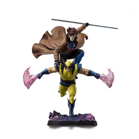 X-Men 97 Gambit & Wolverine Deluxe Art Scale 1/10-MARCAS112924-10