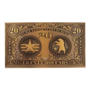 Fallout New Vegas Replica NCR $20 Bill-B-FLT59