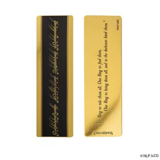 The Lord of the Rings - One Ring - Metal Bookmark-CR5650