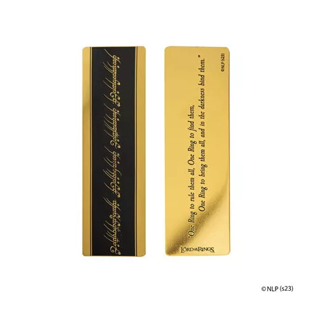 The Lord of the Rings - One Ring - Metal Bookmark-CR5650