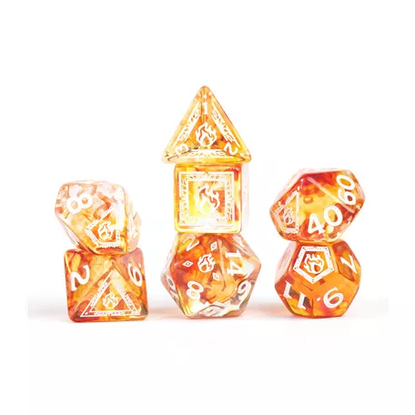 D&D Adventure Dice - Sorcerer: Orange-SDZ2002-17
