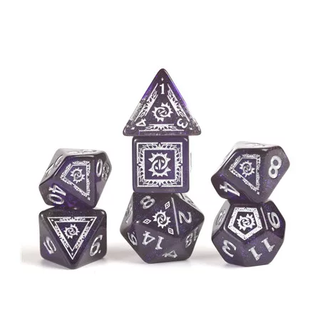 D&D Adventure Dice - Warlock: Purple-SDZ2002-18