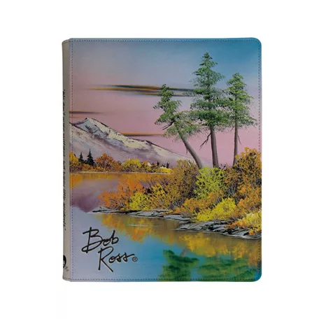 UP - Bob Ross Mighty Mountain Lake 9-Pocket Zippered PRO-Binder-16529