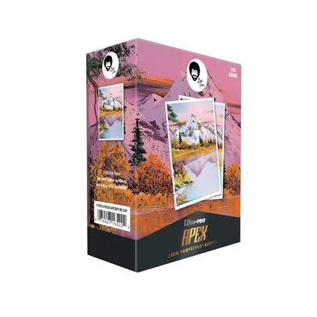 UP - Bob Ross Mighty Mountain Lake 105ct APEX™ Deck Protector Sleeves-16530
