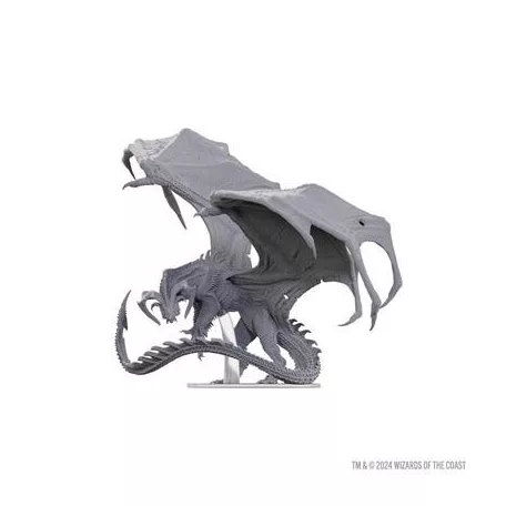 D&D Nolzur's Marvelous Miniatures: Adult Black Dragon [NEW]-WZK90773