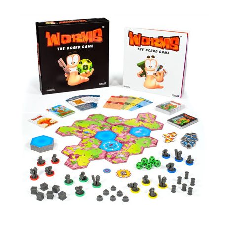 Worms Board Game Core Game - EN-MGWO101