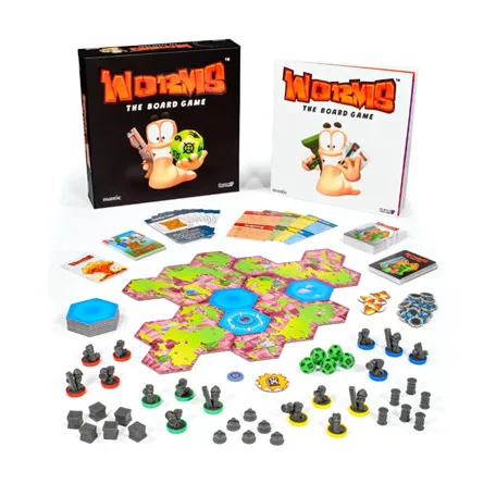 Worms Board Game Core Game - EN-MGWO101