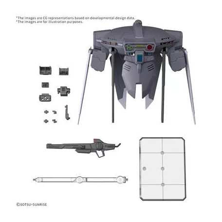 OPTION PARTS SET GUNPLA 15 (CAVALIER AIFRID)-MK68343