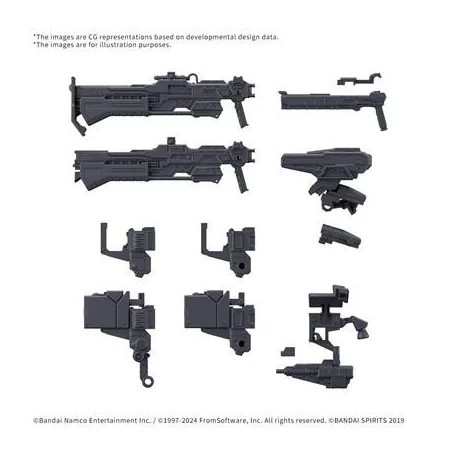 30MM OPTION PARTS SET ARMORED CORE Ⅵ FIRES OF RUBICON WEAPON SET 03-MK68336