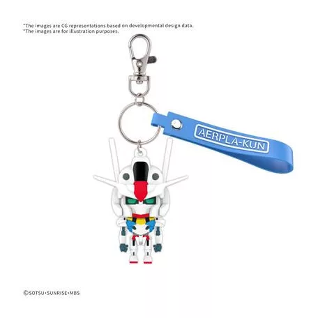 AERPLA-KUN 3D RUBBER MASCOT KEYCHAIN-MK68379