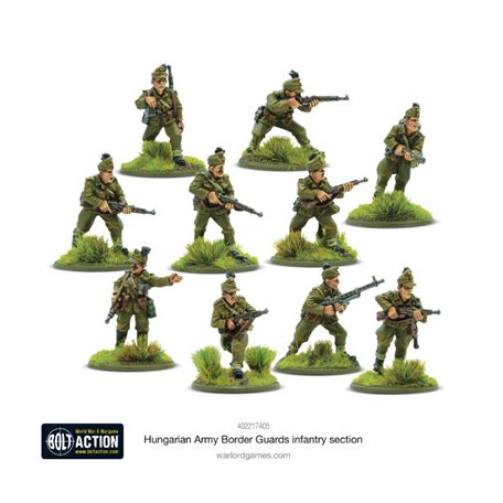 Bolt Action - Hungarian Army Border Guards Infantry Section - EN-402217405