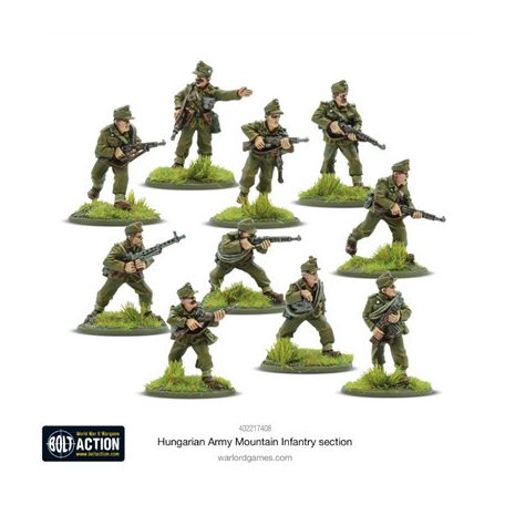 Bolt Action - Hungarian Army Mountain Infantry Section - EN-402217408