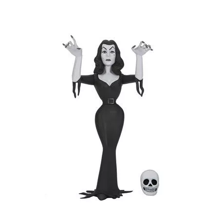 Vampira - 6” Scale Action Figure - Toony Terrors Vampira Silver Screen Edition-NE41404-01