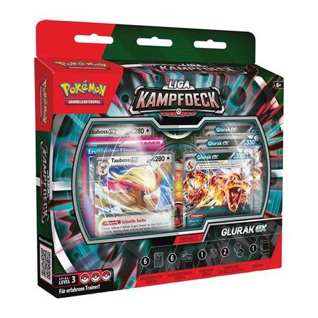 PKM - Liga Kampf Deck Glurak ex (6 ct.) - DE-997136