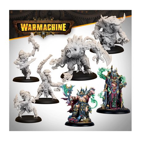 Warmachine: Orgoth Cursebound Command Cadre - EN-SFIK-ORG052