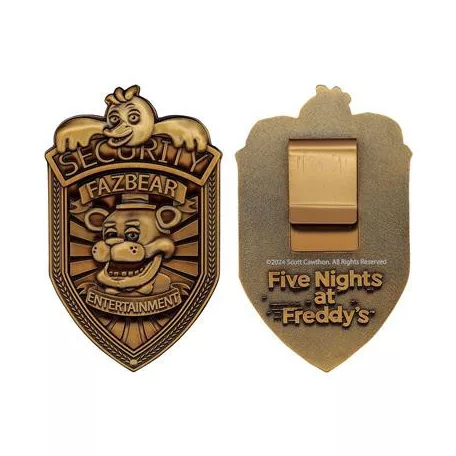Five Nights at Freddy's Replica Security Badge-SE-FNAF08