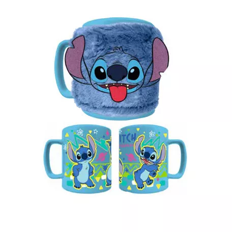 Lilo & Stitch (Stitch Face) Fuzzy Mug-FZMG2401033