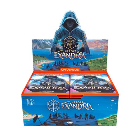 UniVersus CCG: Critical Role - Heroes Of Exandria Booster Display (24 packs) - EN-UVSCR02-BD