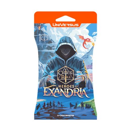 UniVersus CCG: Critical Role - Heroes Of Exandria Hanging Booster Display (48 packs) - EN-UVSCR02-HBD