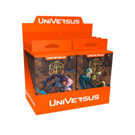 UniVersus CCG: Critical Role - Heroes Of Exandria Starter Deck Display (8 Decks) - EN-UVSCR05