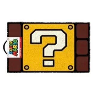 Dele - Super Mario (Question Mark Block) Door Mat-GP85084
